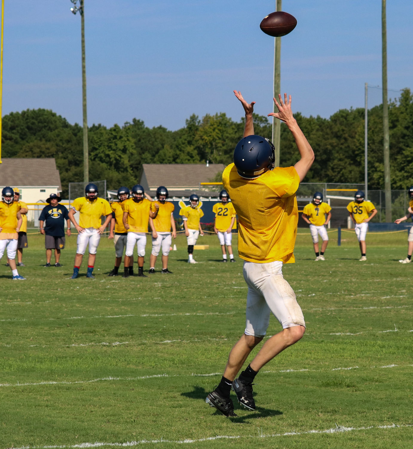 The King's Academy Football Practice
